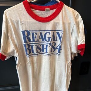 Reagan Bush '84 vintage campaign T-Shirt - Dallas County Young Republicans